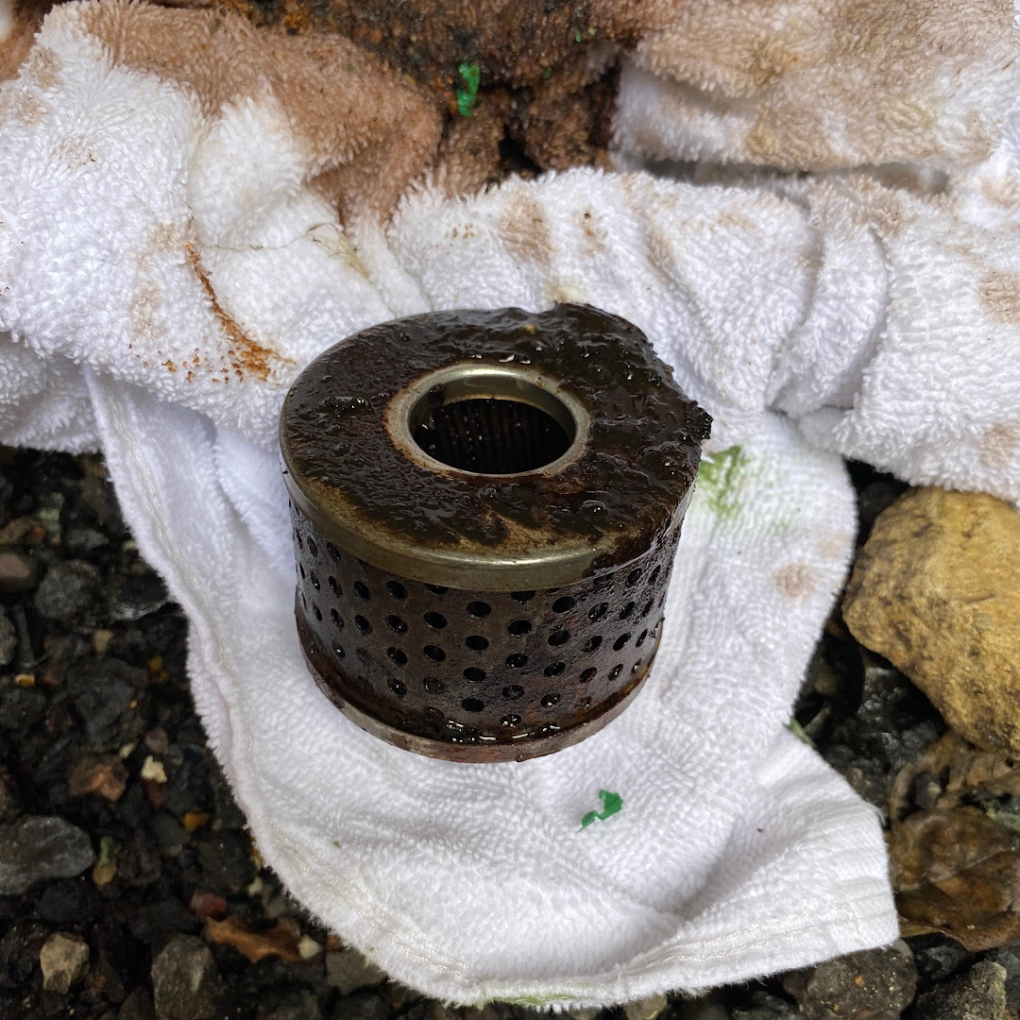 Oil boiler servicing work