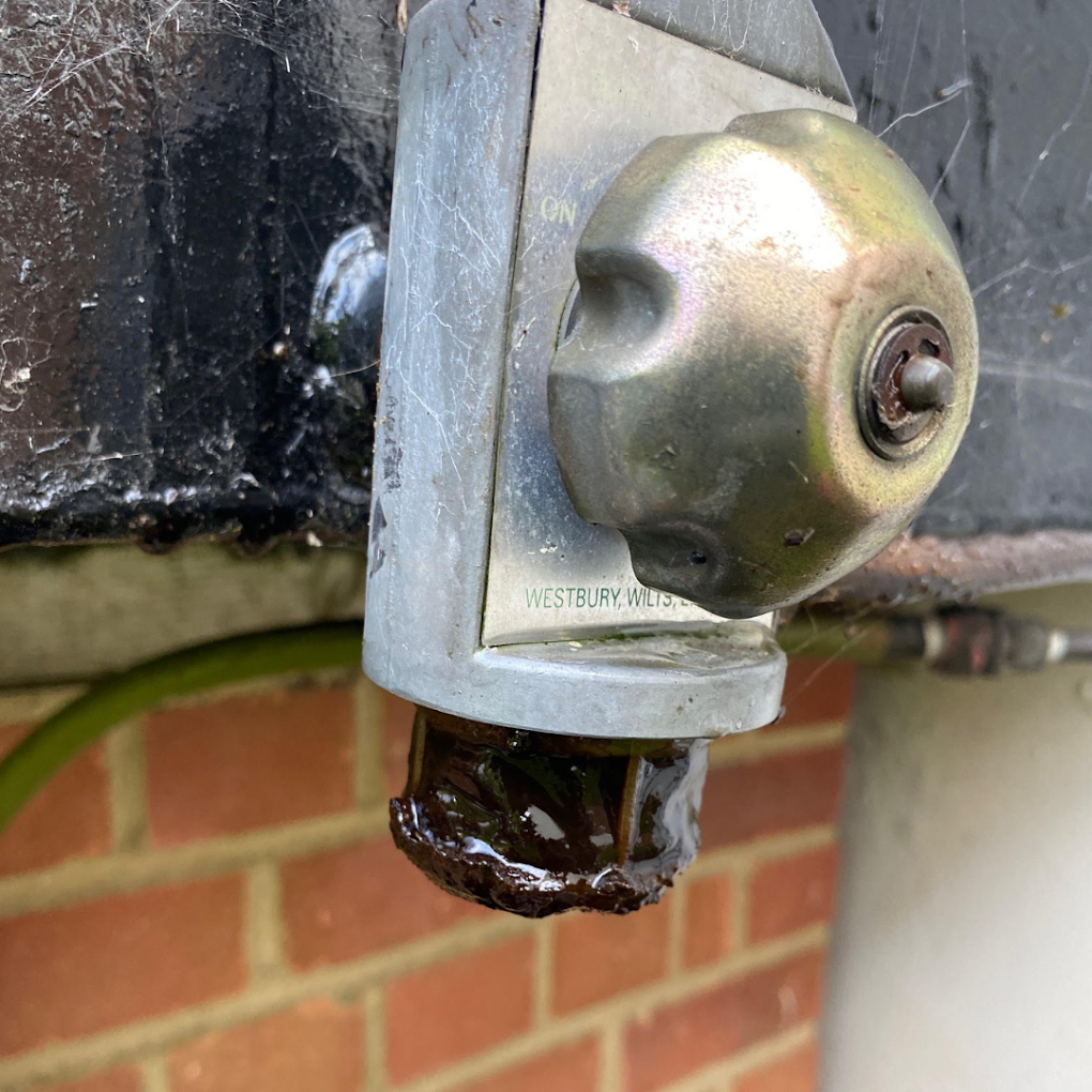 Oil boiler repair work